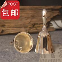 精品叫餐铃色青铜田园铃铛酒吧餐桌餐厅手摇铃金属欧式吧台传菜铃