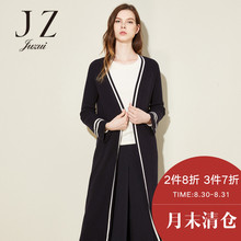 玖姿奥莱店2017冬季新款中长款上衣毛衫女图片