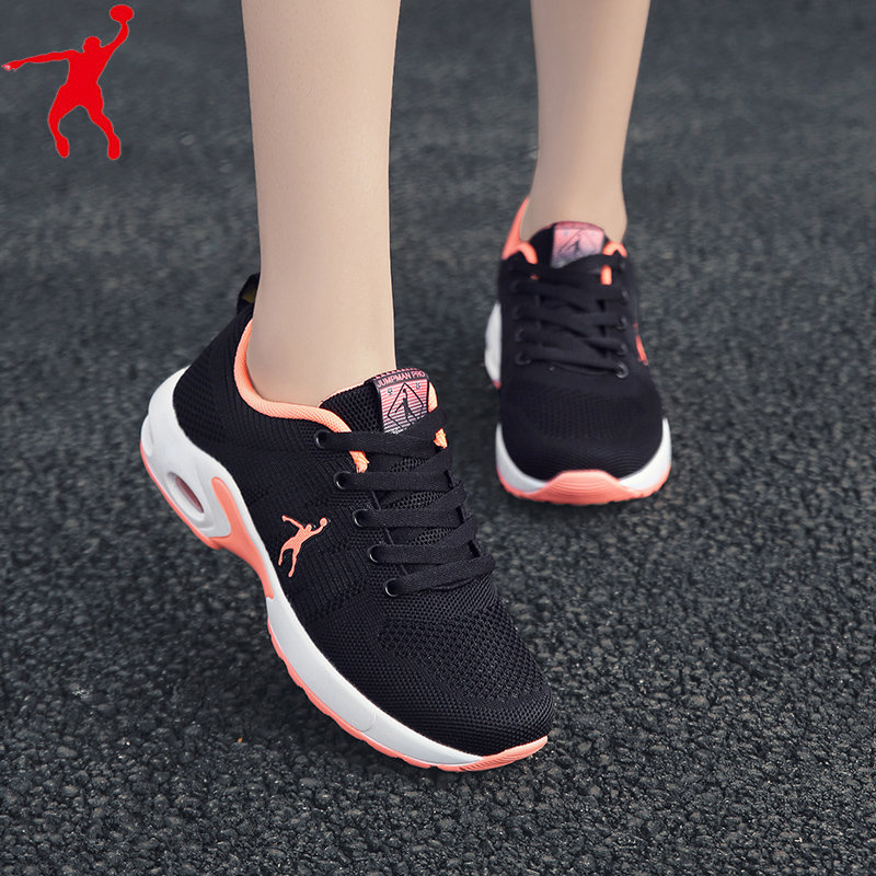 Jordan Gran Spring/Summer Women's Shoes Breathable Mesh Antiodor Sports Shoes Female Student Running Leisure Tourism Shoes 361