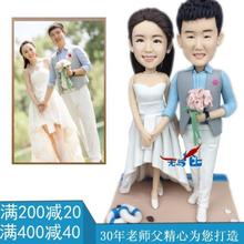 形影相随材料包漫画人像玩偶模型泥人泥塑工具软陶人偶精艺传承