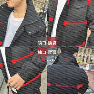 男士工装春季外套2019新款春秋衣服韩版潮流帅气休闲春装夹克男装