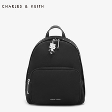 60150736金属机器人装 CHARLES&KEITH双肩包CK2 饰大容量包