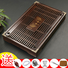 偶矣霉Ψ虿杈吲潘茶盘储水简约抽屉式茶托盘功夫茶几茶台 守拘