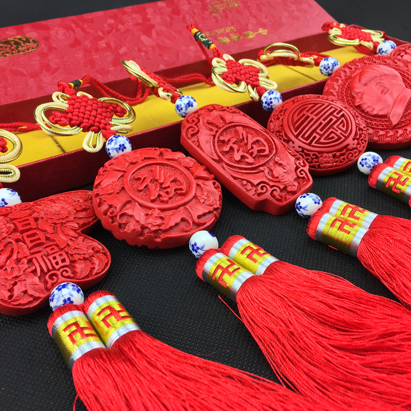 中国结漆器饰品挂件 款式展示