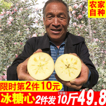 山西冰糖心苹果带箱5斤红富士10新鲜当季应季水果大丑整非阿克苏