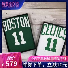 套装 男女背心团购定制篮球 凯尔特人11号凯里欧文IRVING球衣球裤