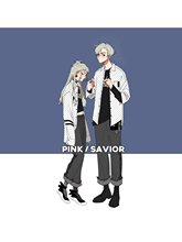 套装 SAVIOR点和光年之间情侣闺蜜衬衫 PINK