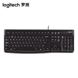 罗技K120有线薄膜键盘