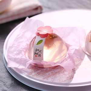 日式樱花果冻3枚生日礼物盒