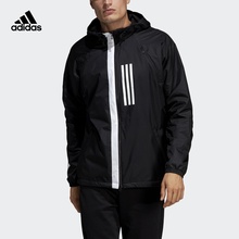 阿迪达斯官方 adidas W.N.D. JKT FL男子运动型格梭织夹克DZ0052