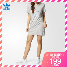 TEE 裙子 女子 三叶草 DRESS 阿迪达斯官方adidas BJ8365
