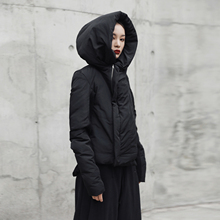 BLACK 暗黑RO风巫师帽短款 2018冬季新款 SIMPLE 棉衣棉服外套
