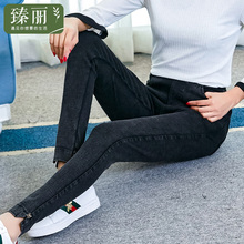 臻丽 2018新款大码秋装女胖MM腿粗打底裤铅笔裤女秋裤子加大加肥图片