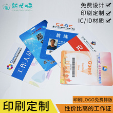 pvc人像卡胸牌嘉宾证代表证参会证参赛证出席证工作证学员证定制