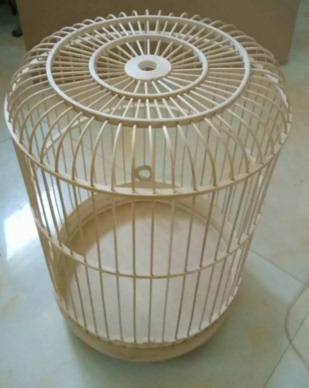 百灵鸟笼竹子鸟笼雕刻百灵鸟笼普通百灵笼子手工鸟笼