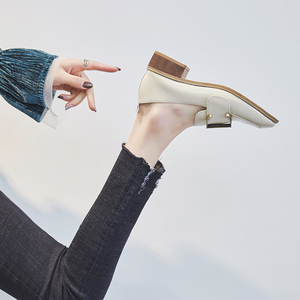 漆皮软妹英伦风小皮鞋