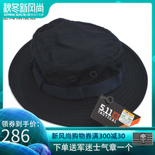 美国5.11户外渔夫帽迷彩奔尼帽战术帽子男女遮阳夏89422圆边帽