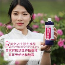 平阴玫瑰纯露 天然正品 鲜花花水爽肤水 补水500ml饱和玫瑰水