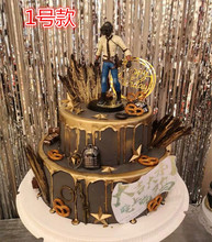网红抖音个性 大吉大利晚上吃鸡蛋糕配送 绝地求生吃鸡生日蛋糕
