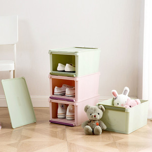 抽屉式有盖储物箱 