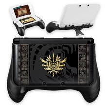 3DSLL手把 XL握把 龙牙弧形手柄 3DS 外接手柄配件摇杆