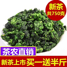 买一斤送半斤 散装 新茶铁观音茶叶乌龙茶安溪浓香型春茶袋装 500克
