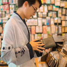 锦上堇瑟至世原创设计绣花汉服男交领齐腰半臂春秋款现货非古装