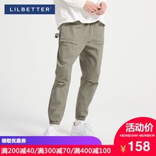 男士 休闲裤 Lilbetter裤 2019新款 工装 ins潮牌宽松束脚裤 子男韩版