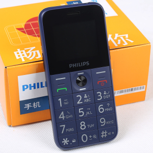 Philips/飞利浦E163K直板老人机一键锁手电语音王老年手机大字体