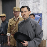 粗棉麻布料长衫民国装中式长袍相声大褂盘扣古装服装男马褂演出服