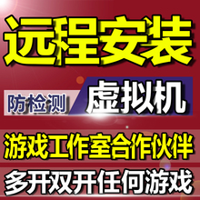 NP防检测去虚拟化 虚拟机win7系统游戏多开dnf过HP 远程安装