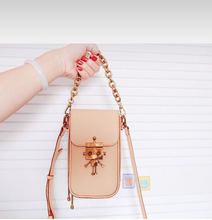 2018新款 80780636 女士单肩包2 小CK金属机器人饰链条相机小包包