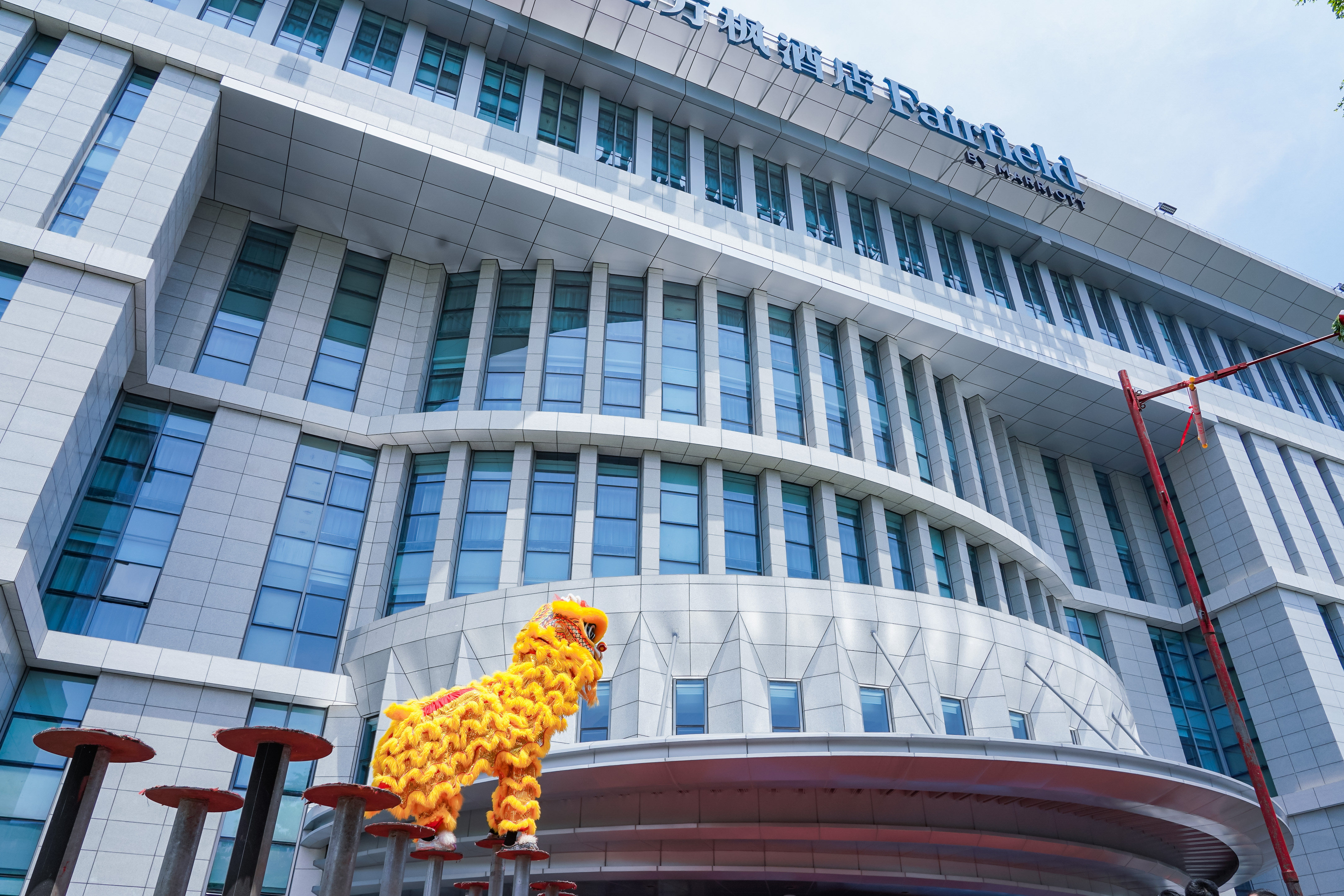 广州空港万豪万枫酒店城景标准双床客房