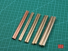 5种规格可选 红木配套黄铜棒黄铜条圆棒黄铜插销黄铜料长度100mm