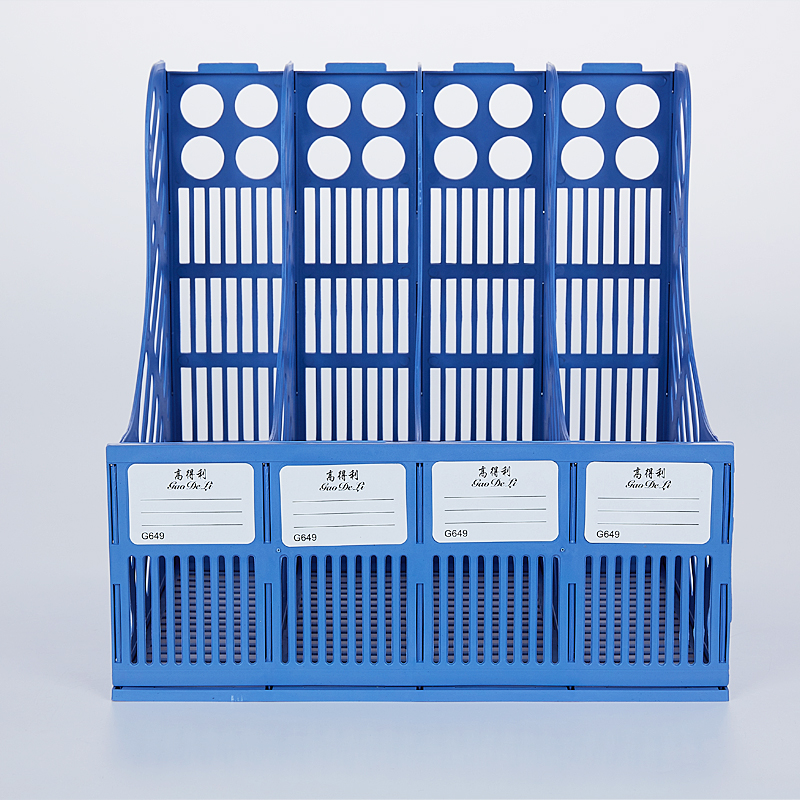 齐心A4多层透明塑料插页文件夹学生试卷袋办