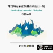 便携115g现烘纯正牙买加克莱兹黛尔庄园蓝山一号咖啡豆