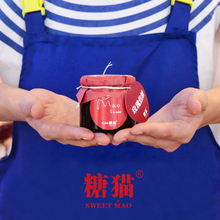 厦门鼓浪屿糖猫玫瑰焦糖玫瑰柠檬果味酱果酱茶