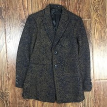 男修身 男士 潮流呢料西服韩版 2018秋冬小西装 外套青少年休闲单西男