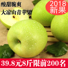 包邮 新鲜水果 大凉山青苹果金帅野生丑苹果果酸甜农家盐源苹果10斤