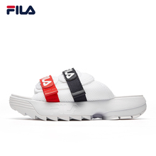2019夏季新款 斐乐官方 厚底魔术贴女鞋 女子拖鞋 FILA