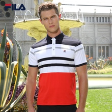 2018夏季新品 POLO衫 FILA斐乐男POLO衫 透气商务时尚 短袖