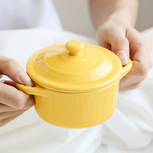 双耳烘焙餐具甜品碗