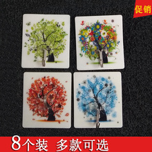 可爱卡通挂钩强力粘胶拉不掉家用厨房萌无痕创意瓷砖清新卧室宿舍