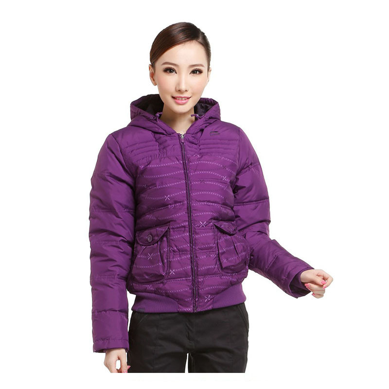 Li Ning Winter Women's Wear Women's Sportswear Warm coat Women's short Down jacket