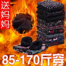 秋冬季外穿加绒加厚打底裤 清仓促销 中老年妈妈大码 子高限时打折