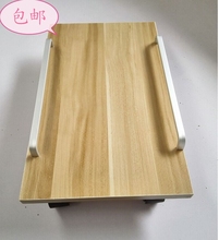 台式电脑主机托托盘机箱托架托移动滑轮主机架置物底座支架 包邮