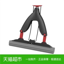 宝家洁吸水胶棉拖把对折挤水免手洗海绵拖卫生间家用墩布送拖把头