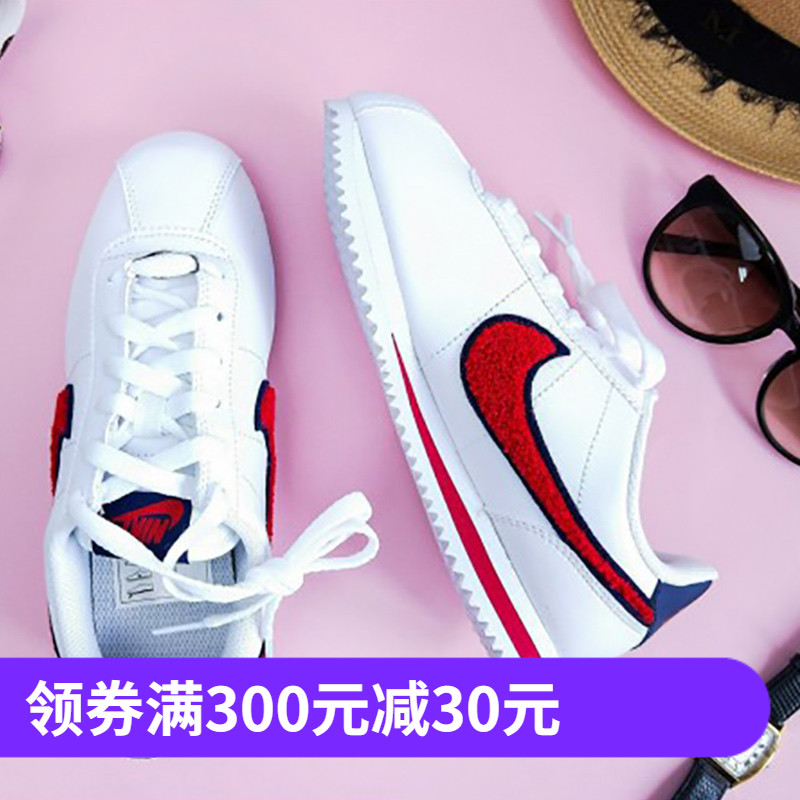 NIKE CORTEZ BASIC SL GS 女子阿甘运动休闲跑步鞋904764/AA3496