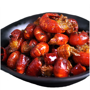 麻辣小龙虾尾即食虾尾熟食