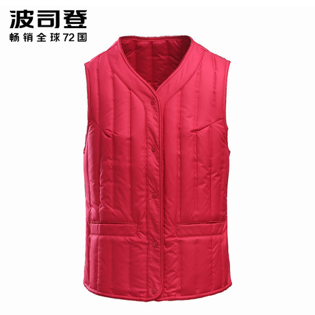 波司登2017新款秋冬大码女士中老年内穿羽绒马甲内胆B1701604B商品大图